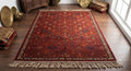 Aït Oussi Heritage - Khamsa & Tribal Motif Rug