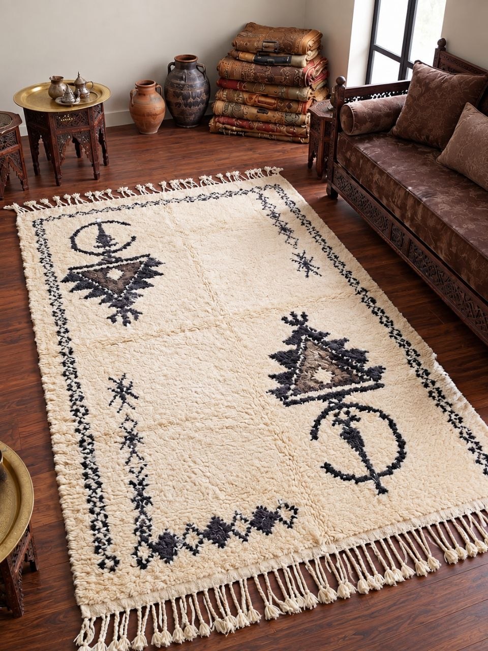 The Atlas Arcana - Authentic Hand-Knotted Berber Rug