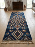 The Indigo Passage - Sacred Blue Runner Rug
